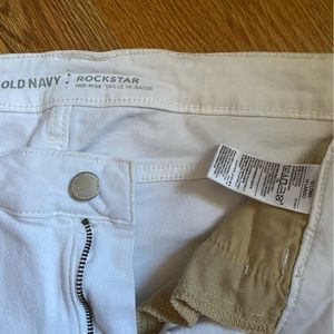 White Old Navy Jeans Size 10L